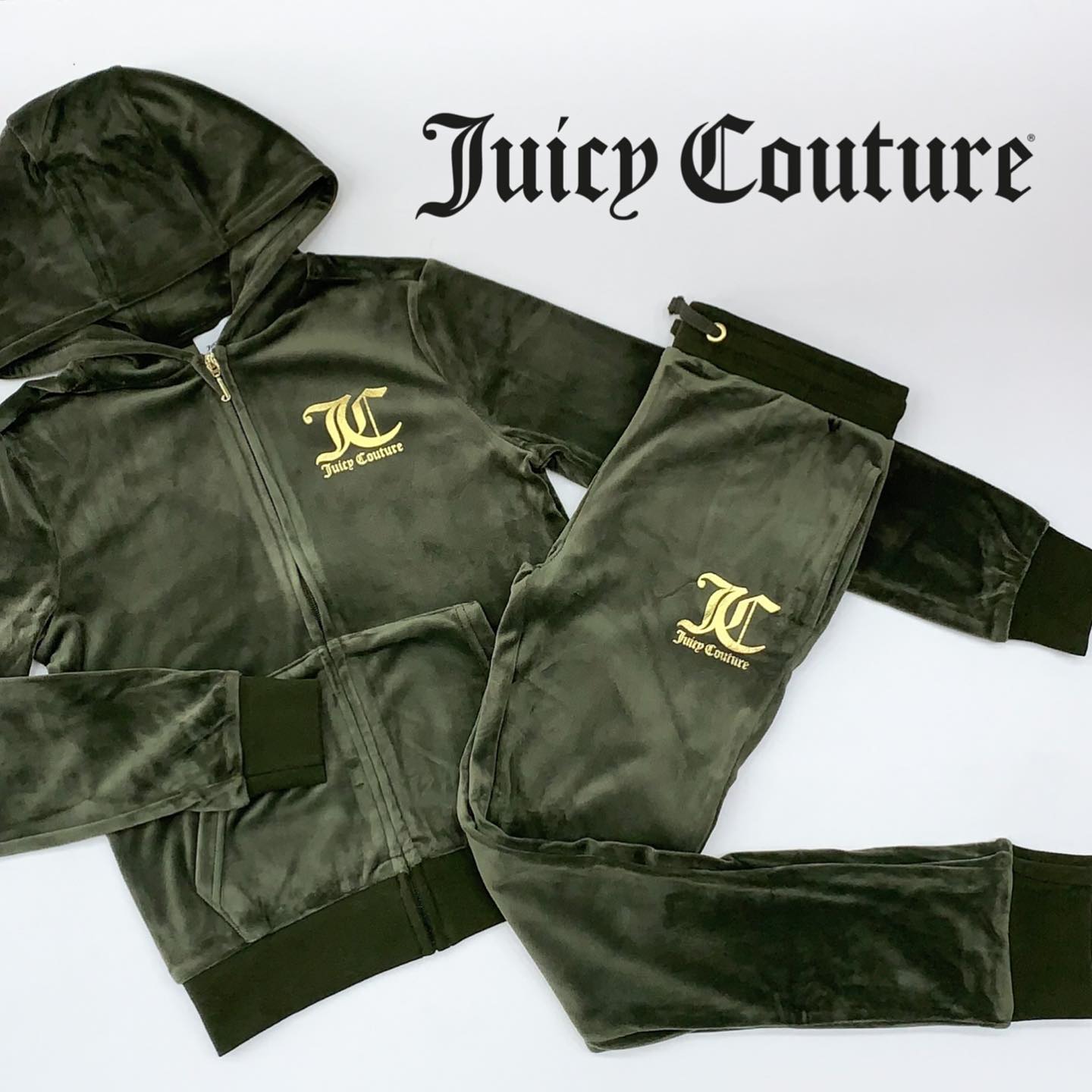 Juicy Couture Sweatpants - Velvet - Deep Lagoon » Cheap Shipping